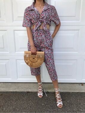 Floral Capri Set – Relaxed Fit